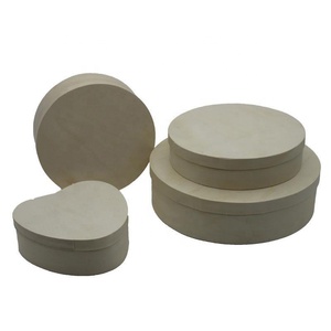 Wholesale Round Poplar Bark Wooden Food Camembert Boxs for Cheese Poplar Wood Box