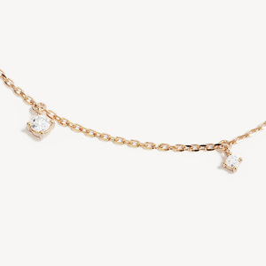 Collier ras du cou en or <span class=keywords><strong>18</strong></span> <span class=keywords><strong>carats</strong></span> avec zircone cubique, <span class=keywords><strong>bijoux</strong></span> de mode, colliers raffinés pour femmes, <span class=keywords><strong>bijoux</strong></span> faits à la main pour fiançailles tendance - Product Image 4