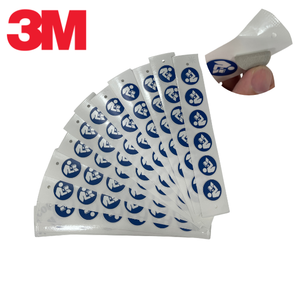 Etiqueta Adhesiva de Vinilo Impresa Personalizada 3M 3690LF, Calcomanía Circular con Logotipo, Servicio de Corte a Troquel - Product Image 3