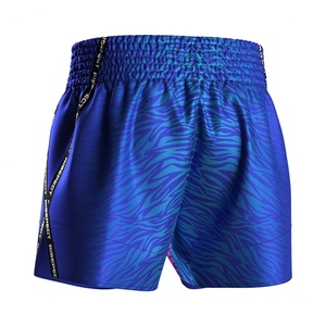 Pantalones Cortos de Muay Thai de Poliéster para Entrenamiento, con Logotipo Personalizado, en Oferta - Product Image 2