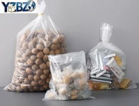 Voedselveilige LDPE platte open zak 60 micron stofdicht voor verpakking van fruit, groenten en verse goederen