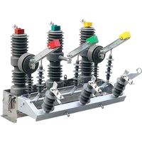 Caja de Distribución de Cables ZW32-12F, Aislamiento de Alto Voltaje de 12kV, 3 Polos, 50/60Hz, Acero Laminado en Frío, IP33, Impermeable, Industrial