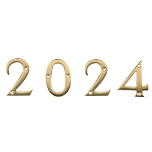 Trang trí 3 Inch Chiều Cao Brass Số Nhà - Product Image 3