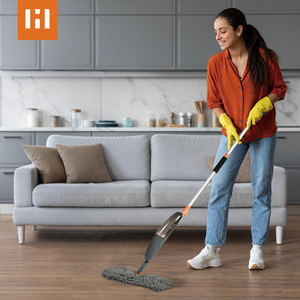 Fregona pulverizadora de agua con almohadilla de microfibra reemplazable y cabezal giratorio 360, fregona pulverizadora eficiente para limpieza de suelos para todo tipo de suelos - Product Image 3