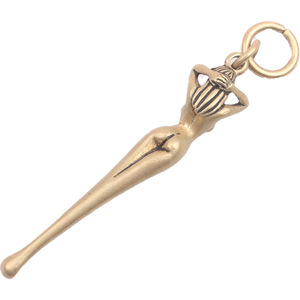 Brass Ear Pick Keychain Creative Pendant For Men And Women Gift - Product Image 5
