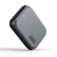 188W super charge PD GaN PC chargeur de bureau ignifuge 3C2A 5 ports cargadores portables avec prise EU US UK AU