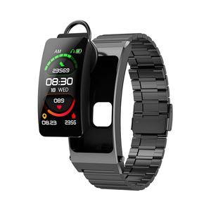 B7 Plus Smartwatch Auricular inalámbrico BT Reproducción de música Pulsera Monitor DE SALUD Rastreador de actividad física Llamada deportiva Reloj inteligente con auriculares - Product Image 2