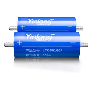 Yinlong-celdas de batería LTO 35ah 6616F para sistema de energía solar de audio para coche