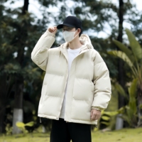 Veste d'hiver pour homme personnalisée, veste à capuche épaisse et chaude, veste d'extérieur résistante au froid et au vent, veste en duvet décontractée et élégante
