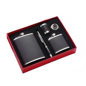 Flacon à whisky classique en acier inoxydable, flacon à <span class=keywords><strong>alcool</strong></span> portable, bouteille de <span class=keywords><strong>boisson</strong></span> de poche pour l'extérieur, logo personnalisé, vente en gros - Product Image 2