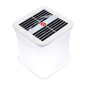 Luces Led solares inflables para exteriores, <span class=keywords><strong>linterna</strong></span> <span class=keywords><strong>Solar</strong></span> con gancho colgante, Bombilla plegable para acampar - Product Image 1