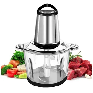 Hot Sale 3L Electric Meat Chopper Glass Food Processor Food Grinder Mixer Home Use