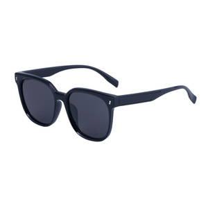 Lunettes de soleil polarisées à monture carrée pour hommes, Dl-28215, noires, en métal, verres TAC, protection UV400, classe 2 - Product Image 4