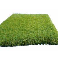 Rumput Buatan Lush 35mm untuk Halaman Belakang, Taman Keluarga, Dek, Tahan Api EN13501-1, Drainase Tinggi, Bebas Timbal, Ramah Lingkungan, Tahan Lama, Aman untuk Hewan Peliharaan