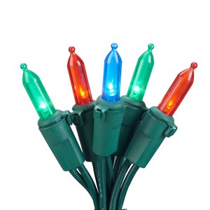 Luces de Navidad, Venta al por Mayor Directa de Fábrica, Cubiertas de Plástico con Aspecto de Vidrio, Reflector, Guirnaldas de Luces Navideñas, Luces Navida - Product Image 6
