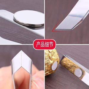Stainless Steel Hair Removal <b>Clips</b> Non Slip Multi Purpose Kitchen Tweezers For Chicken Duck Goose Feathers Fish Meat Bones Home - Product Image 1