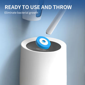 Limpiador de escobillas de <span class=keywords><strong>inodoro</strong></span> desechable ecológico con mango largo Productos de limpieza ecológicos hechos de PP - Product Image 6