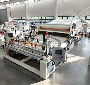 Máquina Rebobinadora de Rollos de Papel Higiénico Totalmente Automática, Línea de Producción de Papel Higiénico - Product Image 2