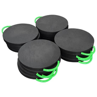 Patins de stabilisation de grue en HDPE résistants à l'usure, longue durée de vie, vente directe usine, patins de grue en UHMWPE avec poignée pour un transport facile