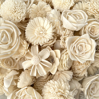 Moderne Retro Handgemachte Lebensechte Langlebige Trockene Blumen Dekorative Duftende Sola-Blume