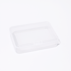 Caja de Almacenamiento de Tarjetas de Plástico Transparente con Tapa Abatible, Organizador para Tarjetas Bancarias, de Negocios y Fotográficas - Product Image 2