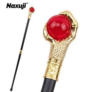 Bastón de Caballero con Diseño de Garra de Dragón Rojo Dorado para Actividades, Juegos de Rol, Exposiciones de Cómics, Fotografía y Accesorios de Escenario - Product Image 1