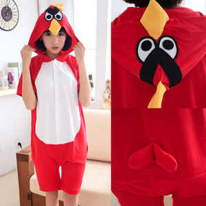 Pijama <span class=keywords><strong>Kigurumi</strong></span> de Panda al por Mayor, Mono de Manga Corta para Adultos, Ropa de Dormir con Estampado de Leopardo, Sudadera con Capucha Suave para Cosplay - Product Image 5