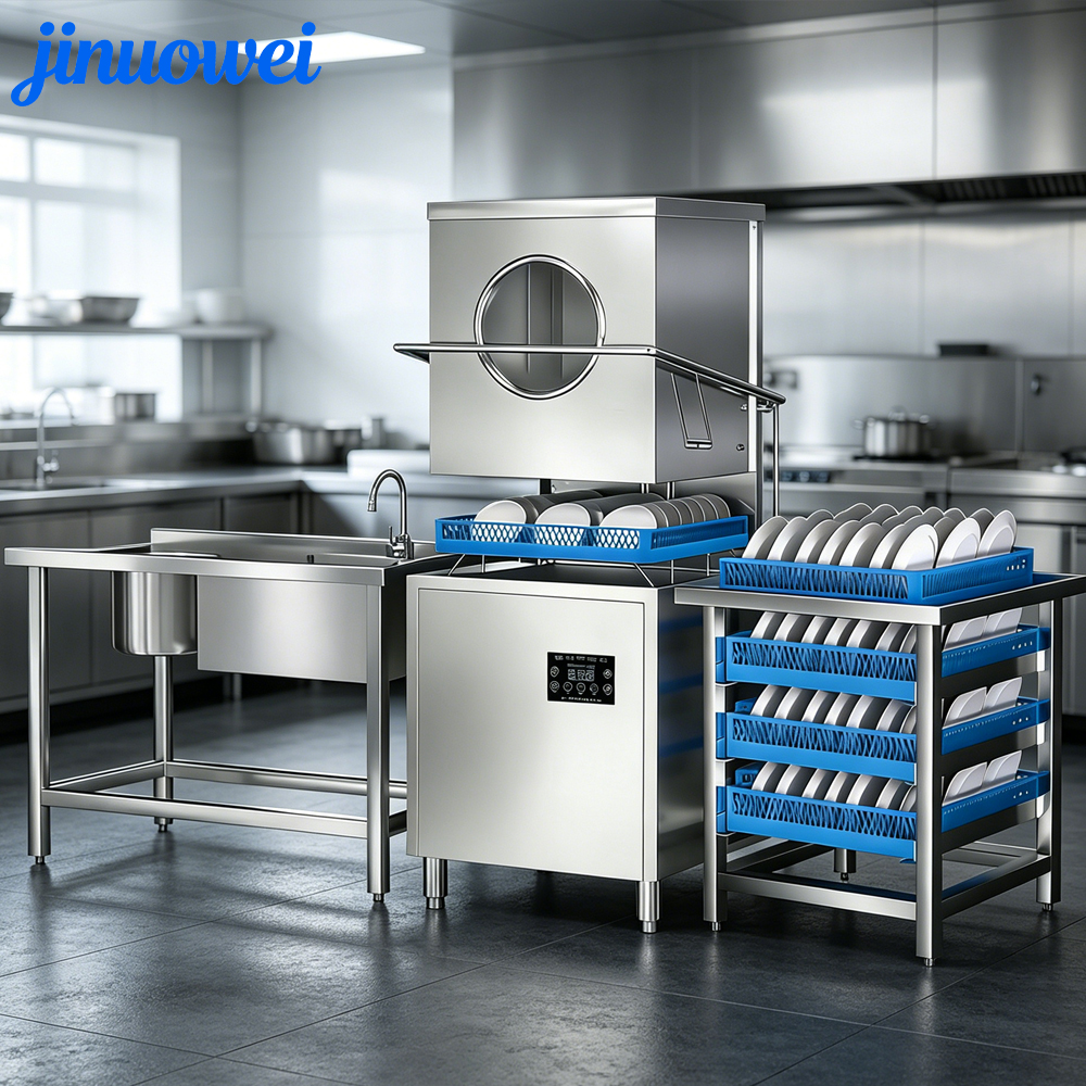Commercial Hood Smart Dishwasher NSF Certified Energy Star Compliant 1200 Plates/Hour Capacity Stainless Steel 304 Sterilization