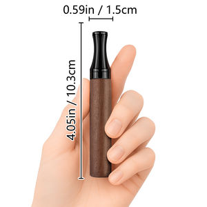 Patch inhalateur nasal portable en bois de séquoia, à base de plantes naturelles, rechargeable, avec coton, aide à arrêter de fumer, pendentif, bâton - Product Image 2