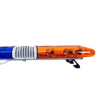 Clignotant ultra-mince led barres lumineuses alarme ambre bleu ultra-mince stroboscopique halogène source de lumière feux de signalisation pour véhicules bar