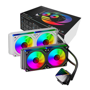 Enfriador de CPU de 240 mm, Radiador de Refrigeración por Agua ARGB AIO para PC, Fabricante OEM, Construcción de Cobre y Aluminio de Alta Calidad que Garantiza Durabilidad - Product Image 1