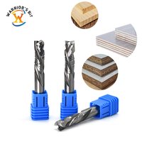 Fraise à bois CNC Warrior's Bit, fraise à compression de 10 mm, fraise en carbure, fraise à compression CNC 1/4 haut et bas
