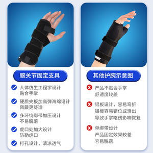 Soporte de Muñeca para Hombre y Mujer, Manga Protectora para Adultos, Soporte de Muñeca y Rehabilitación, Dispositivo de Fijación de Articulaciones - Product Image 2