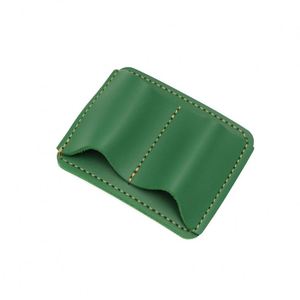 Vente en gros de porte-stylo élégant en métal et cuir PU, accessoire pour carnet, cadeau idéal pour les écrivains, porte-stylo pour le bureau et l'école - Product Image 3