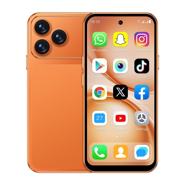 A19 Mini Smartphone Android 10 4.5 Inch Screen 2GB 3GB RAM 16GB 64GB ROM Dual SIM Standby 4G Network Play Store Mobile Phone