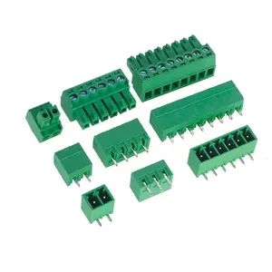 15EDG 3.81MM 3.5MM KF2EDG PCB vida Terminal bloğu bağlayıcı fiş pimi başlık soketi 2-24P