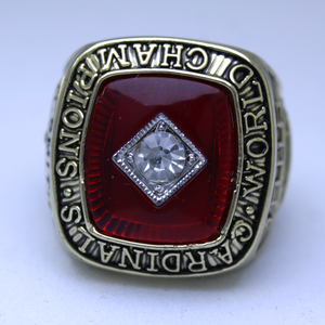 1982 <span class=keywords><strong>Lewis</strong></span> Cardinals Championship Anillo de béisbol de aleación conmemorativa Anillo de Bodas de moda - Product Image 3
