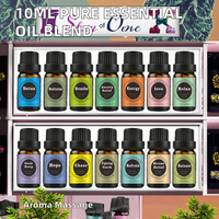Aromaterapi Organik 10ml Minyak Esensial Murni yang Diinfus dengan Mawar Lavender Rosemary Eucalyptus