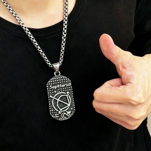 Segno della collana zodiacale scorpione leone ciclista collana pendente acquario bilancia toro vergine gemelli sagittario pesci ariete cancro - Product Image 4