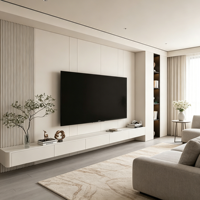 Meuble TV d'usine, Meuble TV design moderne en gros avec dimensions et couleurs personnalisables pour les distributeurs mondiaux