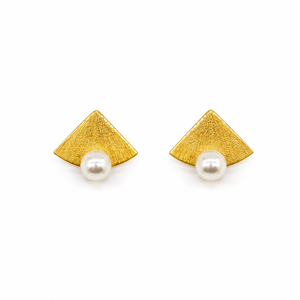 Parure de bijoux UM Jewelry en argent 925, perles naturelles, dunes de sable dorées, boucles d'oreilles et pendentif, pour homme/femme, cadeau quotidien. - Product Image 5
