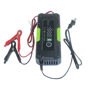 Chargeur de batterie de moto et de <span class=keywords><strong>voiture</strong></span>, chargeur de batterie, protection contre les surcharges, chargeur intelligent à impulsions 12V pour batteries au plomb-acide - Product Image 5