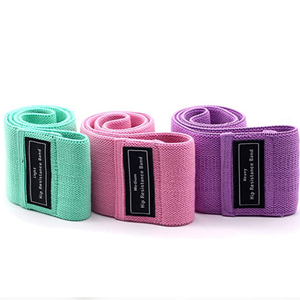 Bande de Résistance Élastique en Polyester pour Fessiers et Hanches, Idéale pour l'Entraînement des Glutes, avec Logo Personnalisé – Offre Spéciale - Product Image 2