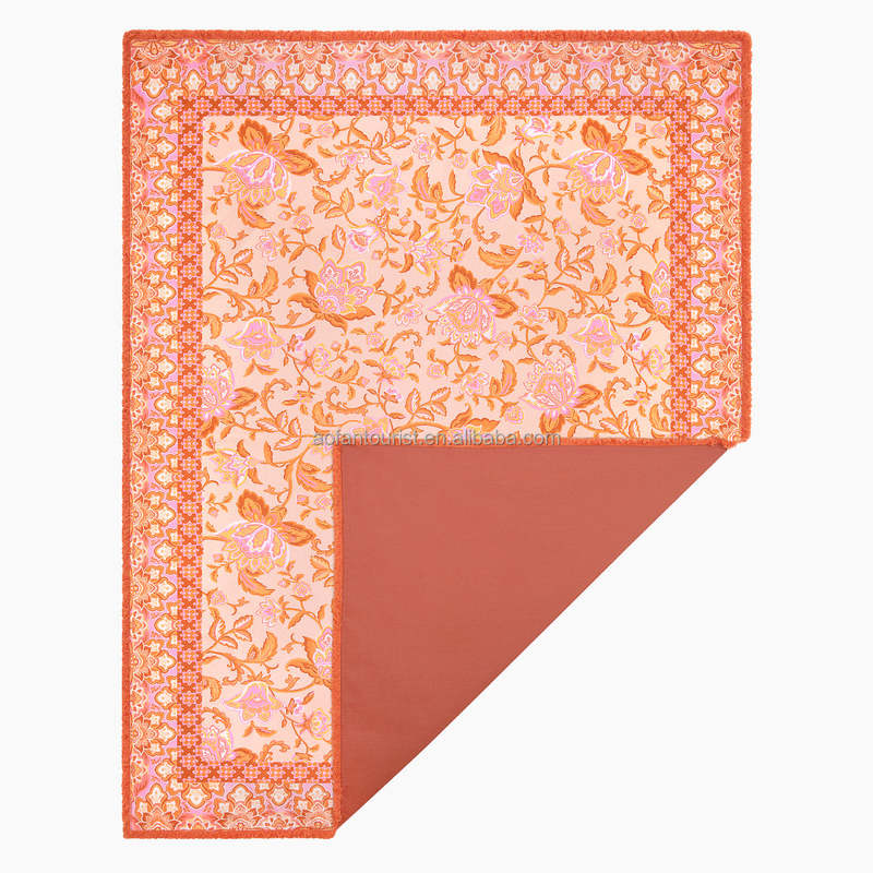 Waterproof Foldable Outdoor Flamingos Camping Blanket