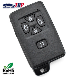 T-oyota 5 nút thông minh từ xa Key Fob Shell trường hợp coque de bảo vệ đổ porte-cles với chìa khóa khẩn cấp lưỡi và logo - Product Image 5