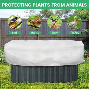 Antigel des plantes Filet anti-insectes Filet de protection des semis horticoles Plantation horticole Couverture de protection contre les insectes oiseaux - Product Image 5