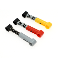0,1 kg/151 pièces 76537 Petites briques de construction à particules fines Bras d'amortisseur Ressort dur Technologique Briques DIY Accessoires de jouets
