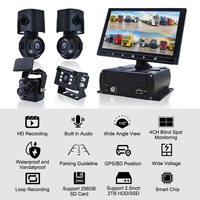 4 8 canaux 1080P HDD MDVR Kit 4G GPS WIFI Vidéo en direct CMSV6 Véhicule Blackbox HD Mobile DVR Caméra de recul CCTV Bus Truck DVR