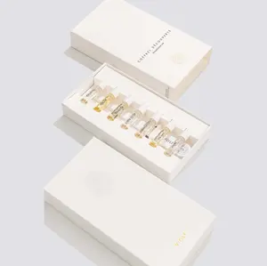 Custom Printing 2ml 3 ml 5 ml 10 ml Mini Sample Gift Box Luxury Drawer Box for Travel-size Perfumes
