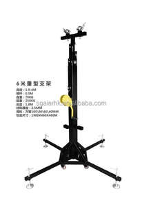 Soporte de Elevación Telescópico Móvil de 6M de Altura, Soporte Cuadrado para Iluminación de Eventos, Soporte de Manivela, Certificado FS TUV, Aleación de Aluminio - Product Image 5
